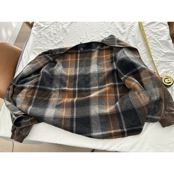J Crew Wool Jacket Liner Men’s Lining Plaid XL - Picture 3 of 9